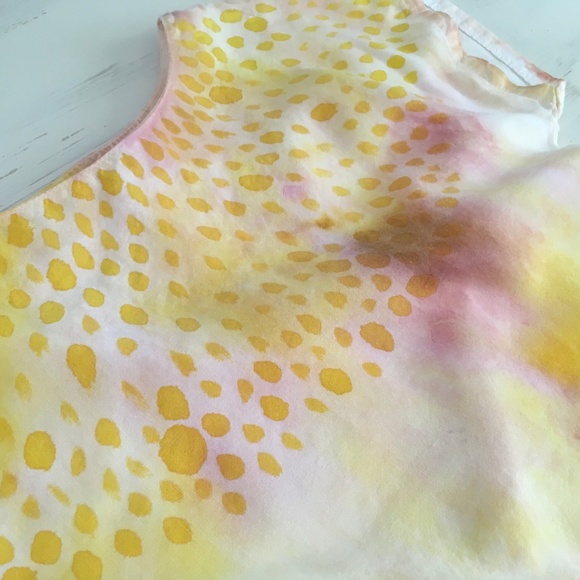 SOLD Watercolor Cropped Vintage Tee - Picture 6 of 8